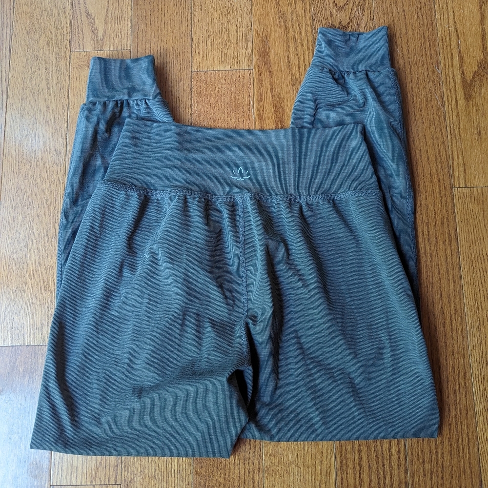Beyond Yoga Olive Green Track Pants